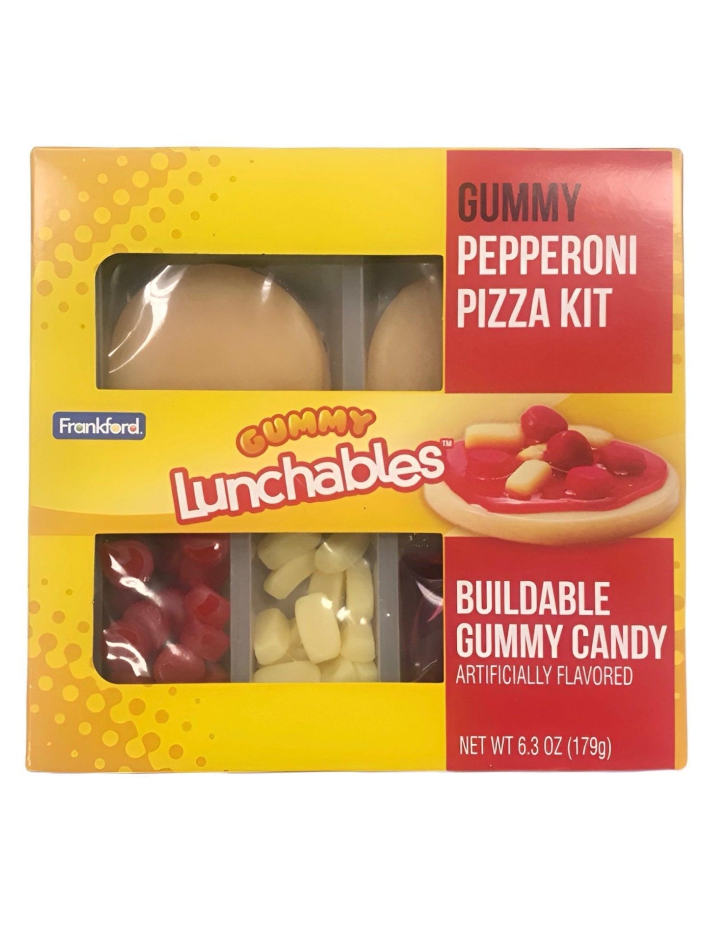 Oscar Mayer Gummy Lunchables Pepperoni Pizza Kit 6.3 OZ - Jack Righteous
