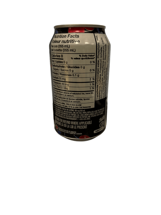 Pepsi Zero Sugar Cherry 355ML - Jack Righteous