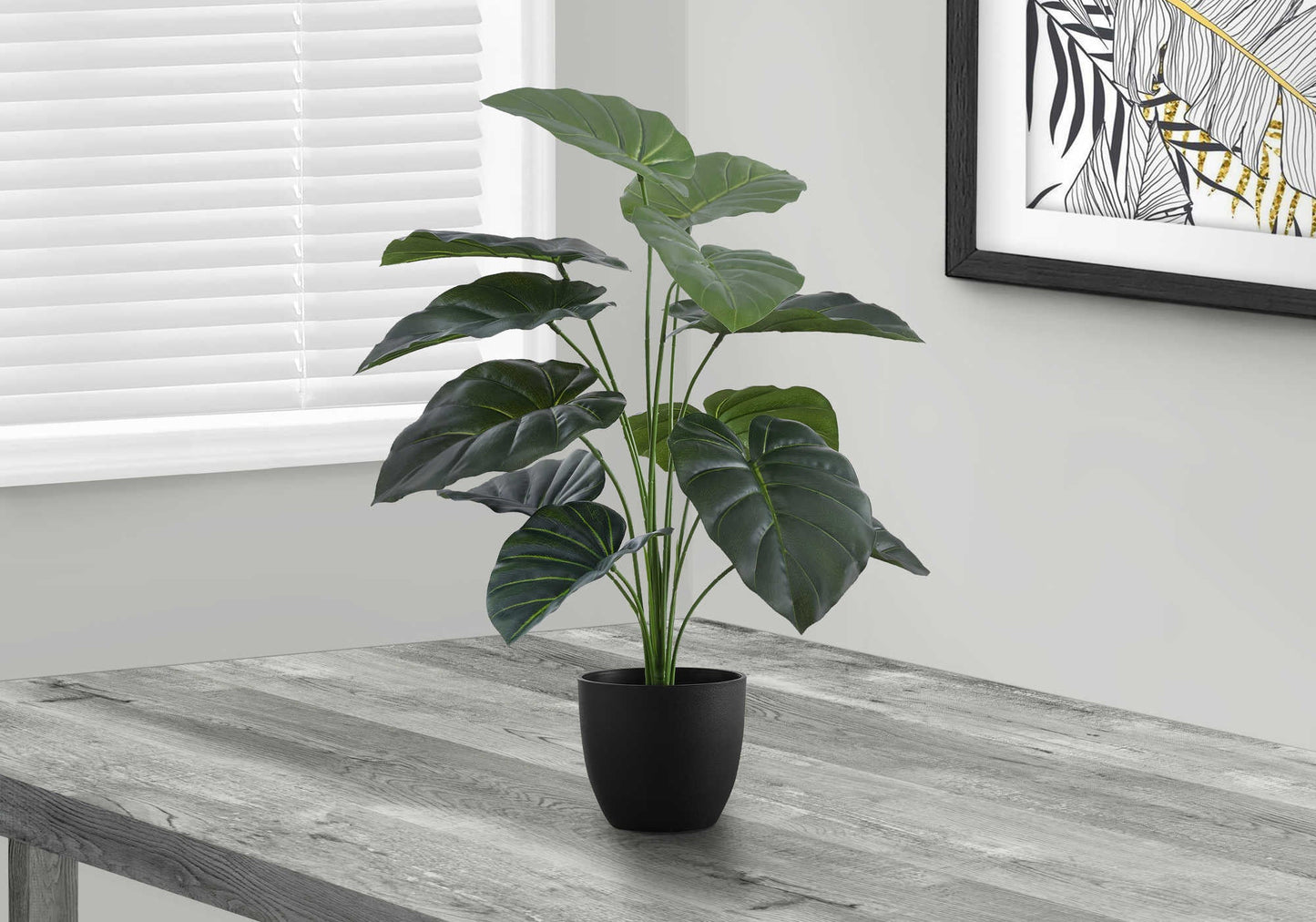 Plante artificielle - Alocasia Intérieur Pot 5'', 24''H - Monarch (I 9578) - Jack Righteous