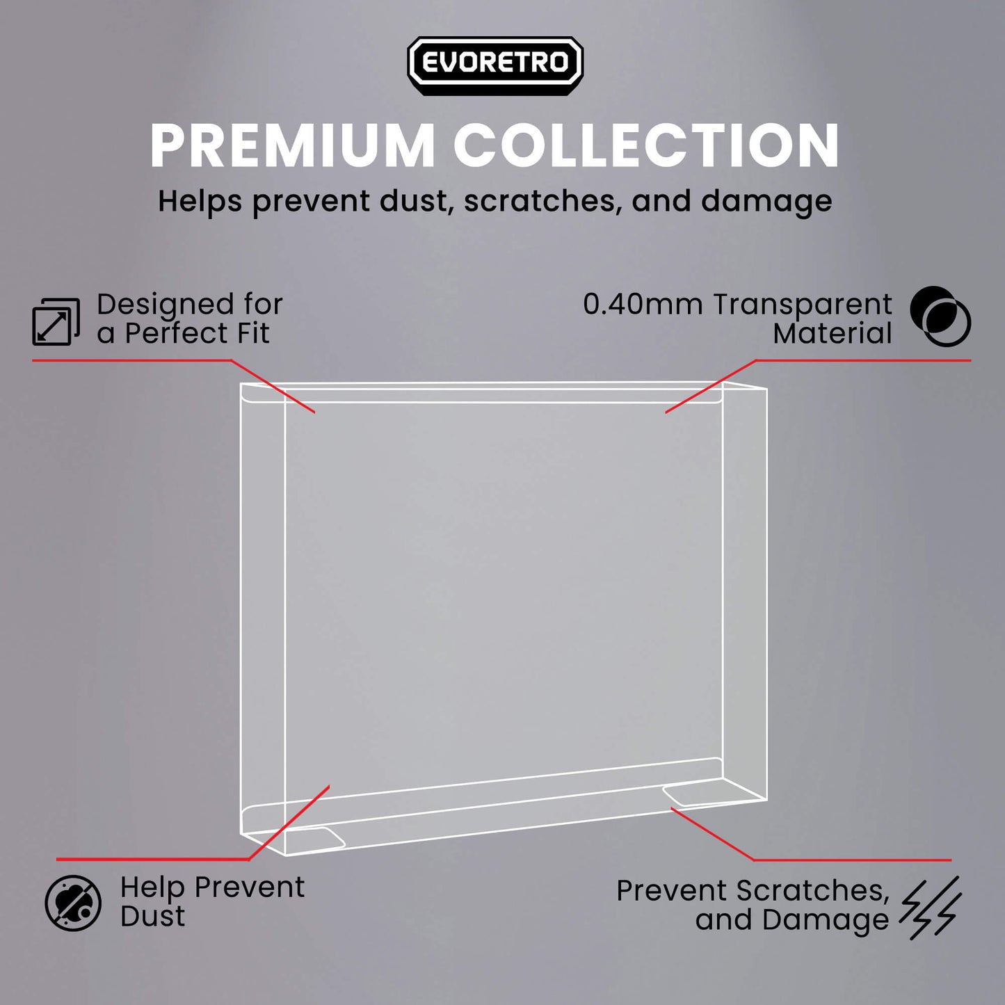 Pokemon Collection Box Protector – Charizard EX Fit (5 Pack) - Jack Righteous