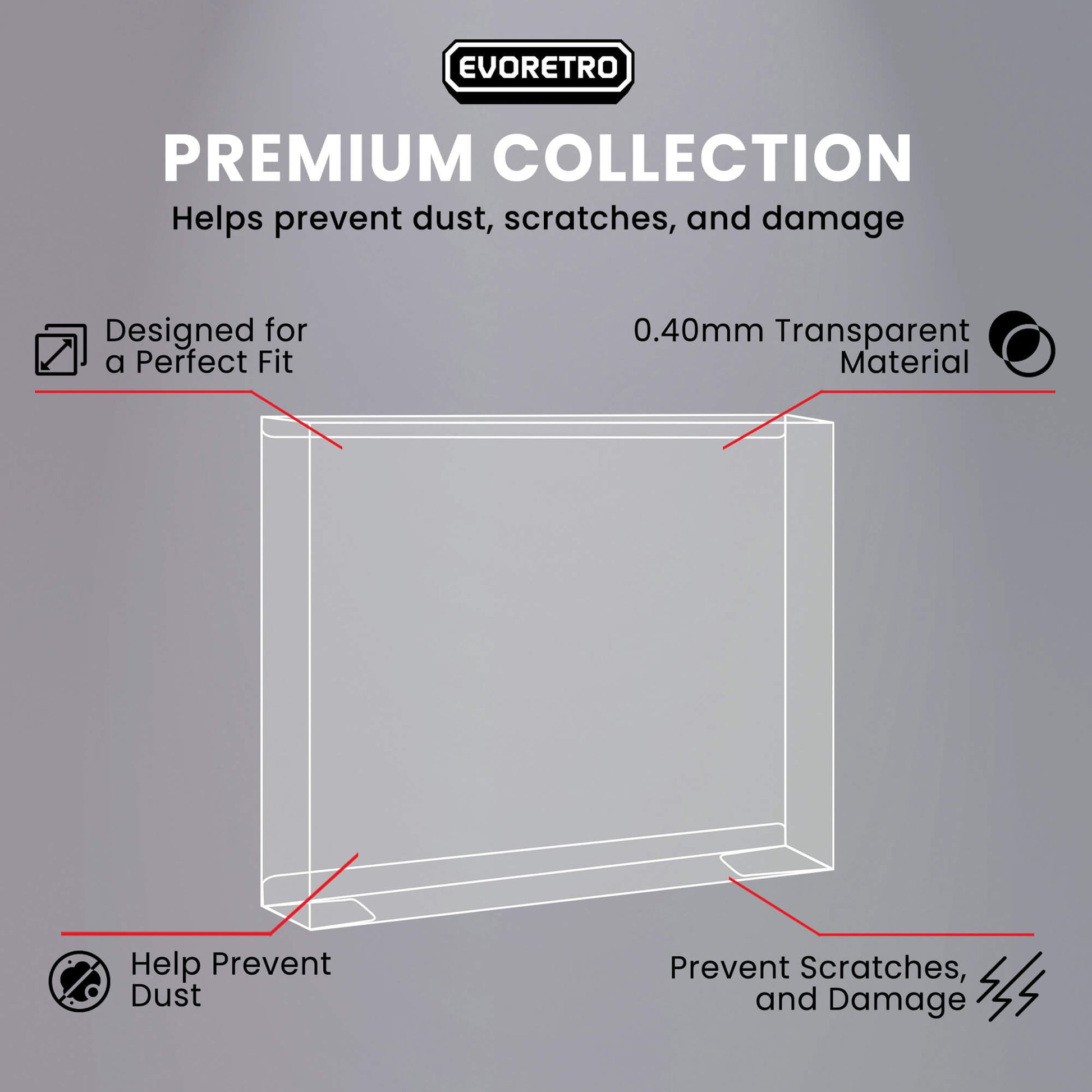 Pokemon Collection Box Protector – Charizard EX Fit (5 Pack) - Jack Righteous