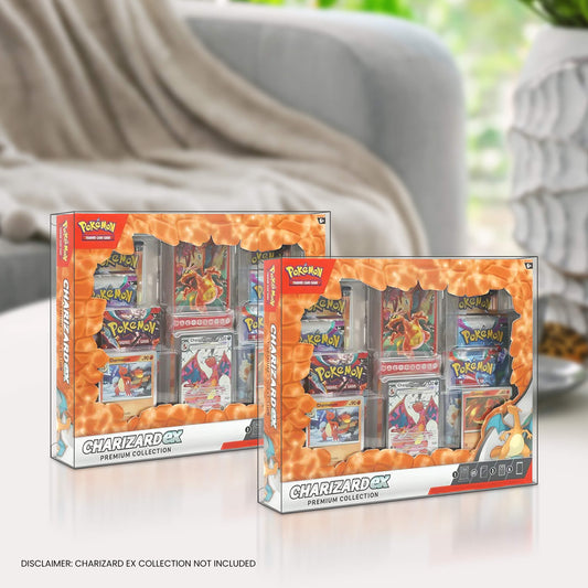 Pokemon Collection Box Protector – Charizard EX Fit (5 Pack) - Jack Righteous