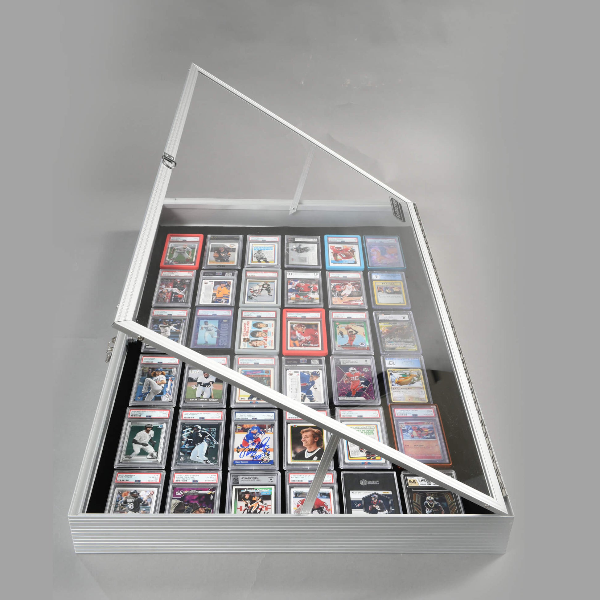 Pre - order Nov 15th - Lockable Aluminum Display Case – Top Display Vendor Trade Show - Jack Righteous