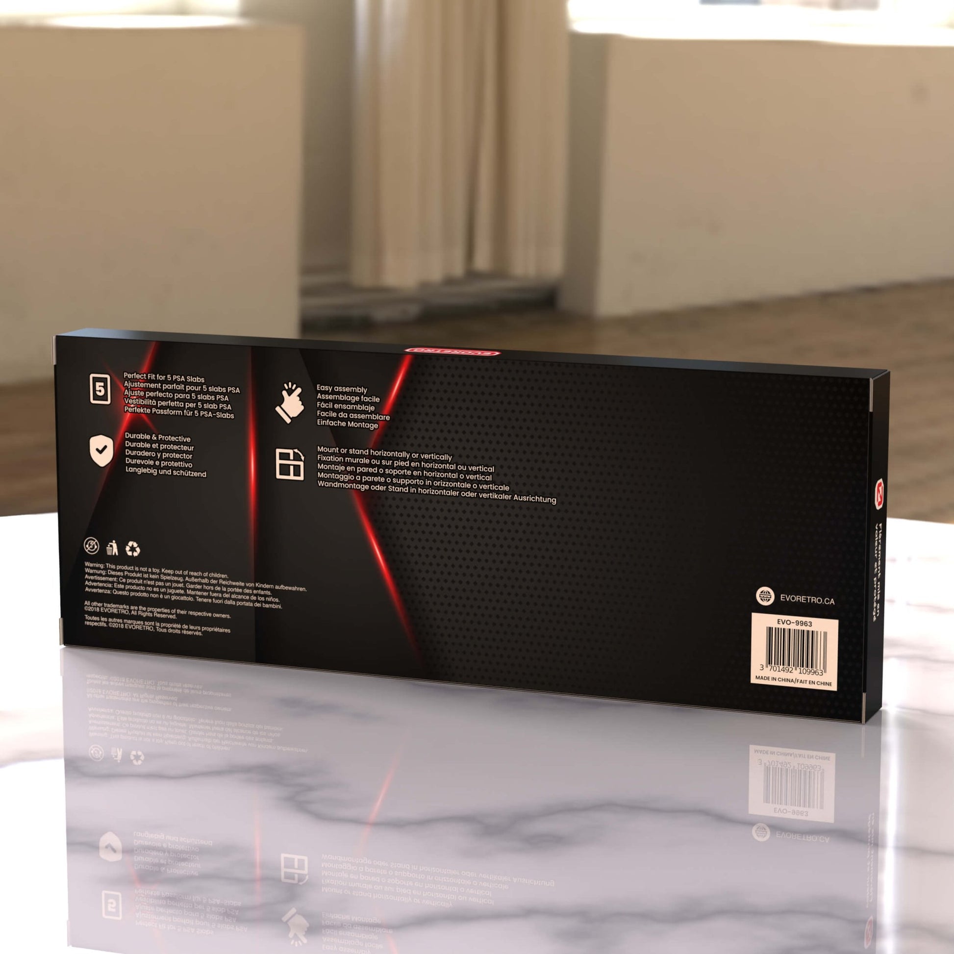 Premium PSA Graded Wooden Frame Display with UV Glass - Jack Righteous