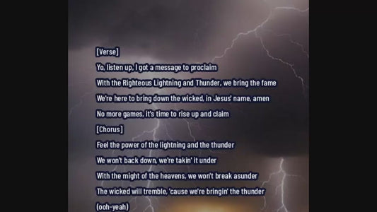 The Lightning and The Thunder | Free Hip Hop Track