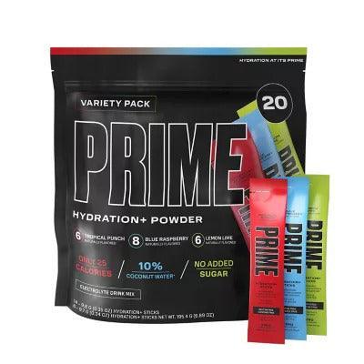 Prime Hydration Powder - Variety X 20 Sticks - Jack Righteous