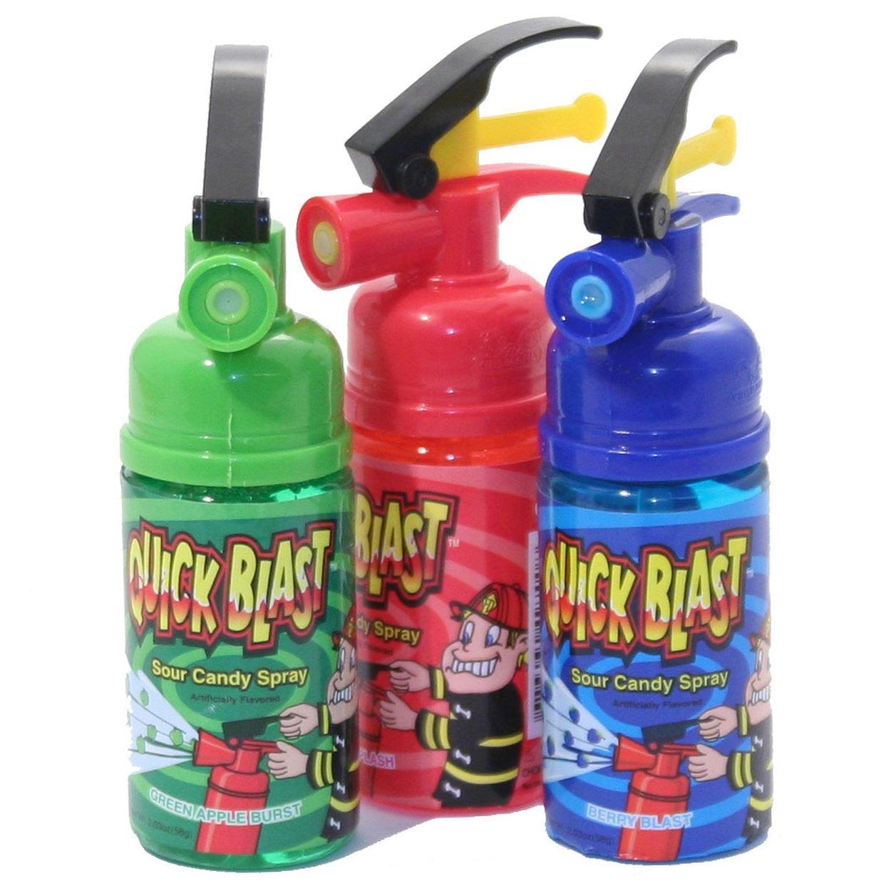 Quick Blast Fire Extinguisher Sour Candy Spray Canadian Edition