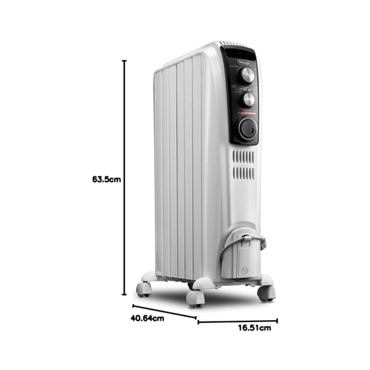 Radiateur numérique à chauffage radiant Dragon de DeLonghi - Blanc (TRD40615TCA) - Jack Righteous