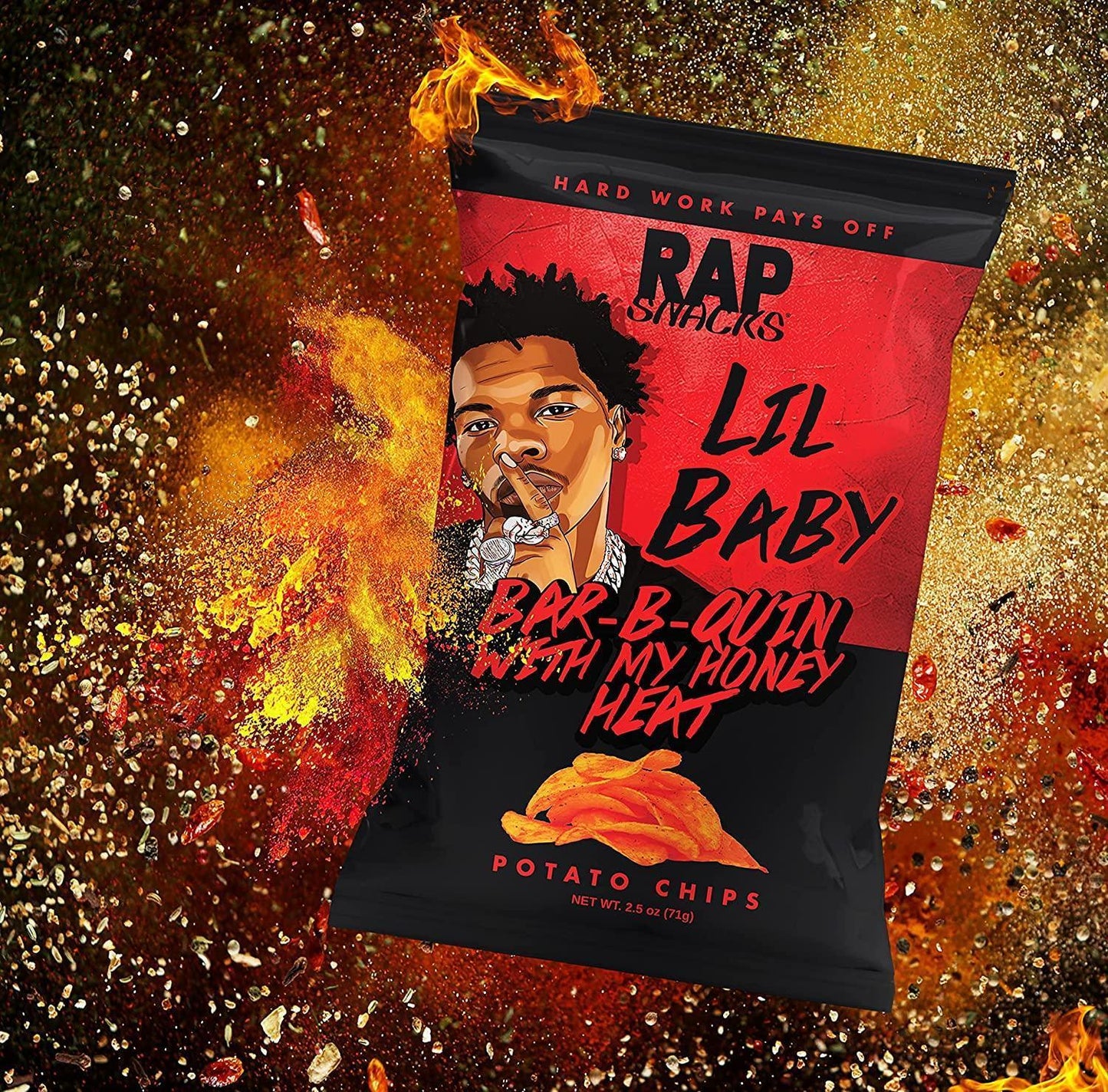 Rap Snacks BBQ-Lil Baby Quin with My Honey Heat