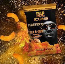 Rap Snacks BBQ- Master P Quin Honey Cheese Puffs