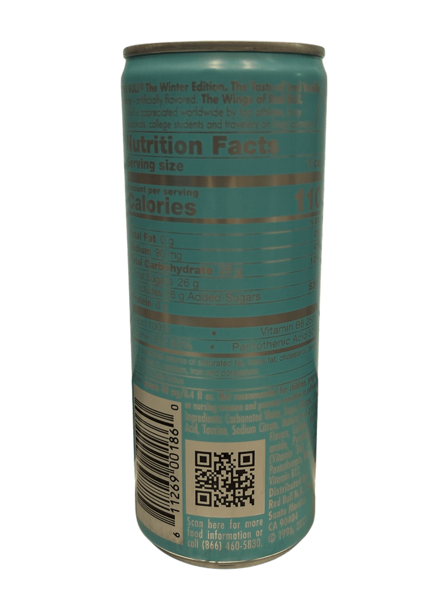 Red Bull Iced Vanilla Berry Energy 250ML - U.S Edition - Jack Righteous