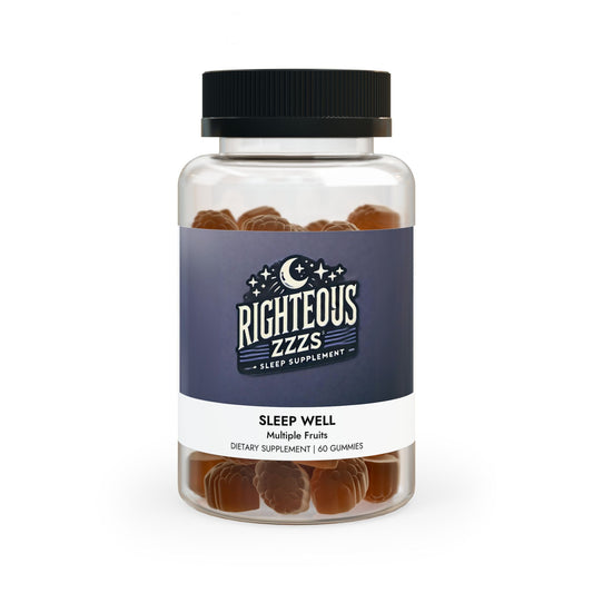 Natural Sleep Aid Melatonin Gummies (60 Gummies) - Jack Righteous