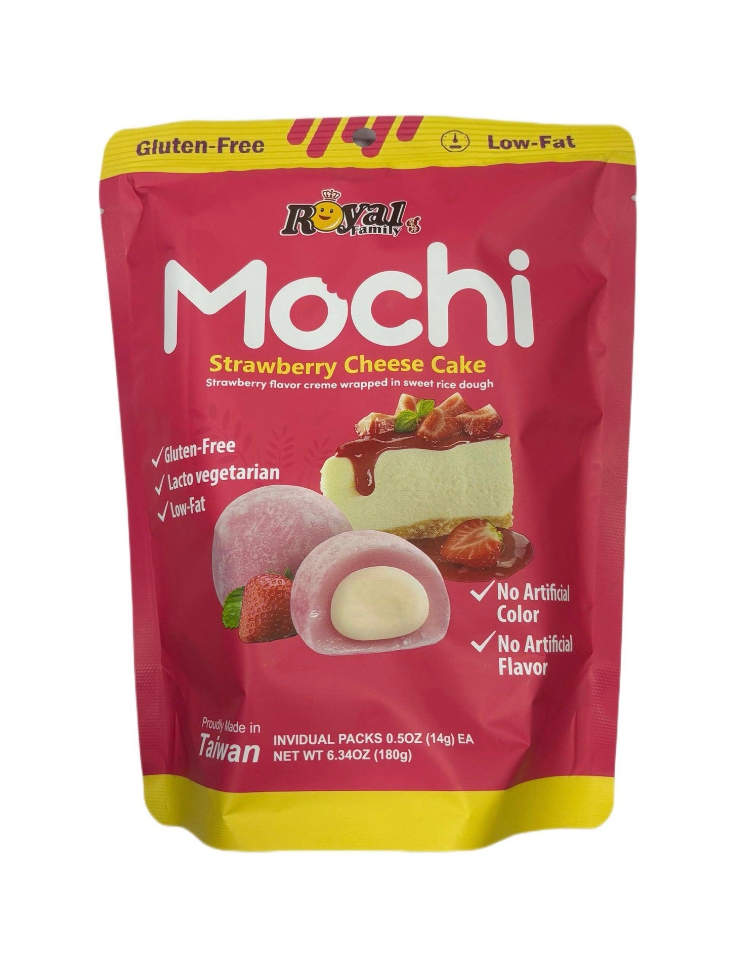 Royal Family Mochi Strawberry Cheese Cake 6.35OZ