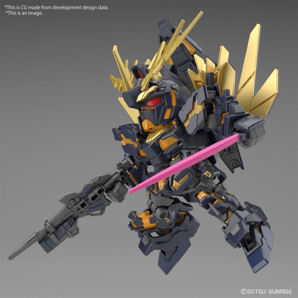 SDCS Unicorn Gundam 02 Banshee (Destroy Mode) & Banshee Norn Parts Set - Jack Righteous