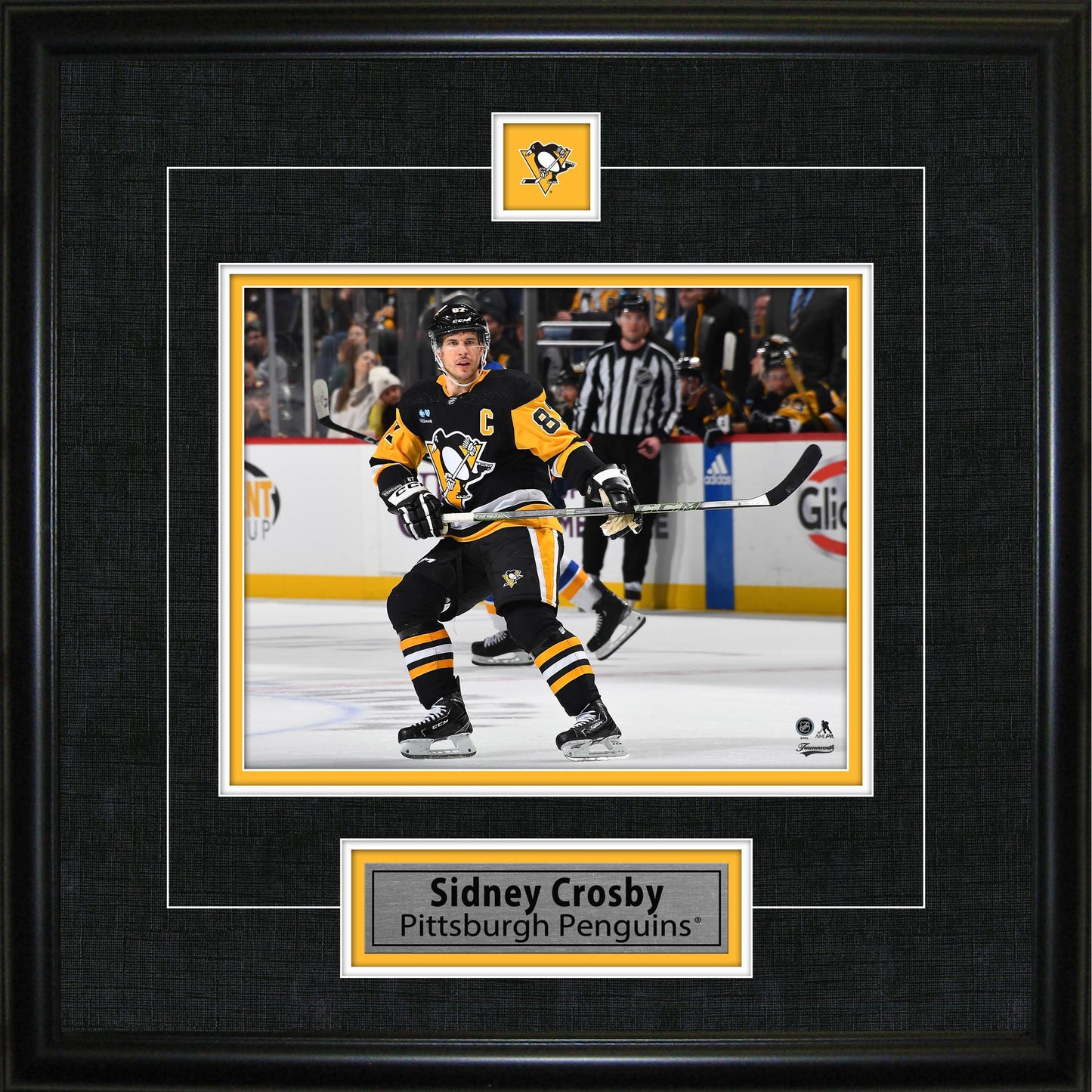 Sidney Crosby Framed Pin & Plate Pittsburgh Penguins - Jack Righteous