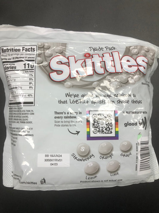 Skittles Limited Pride Edition 15.6OZ