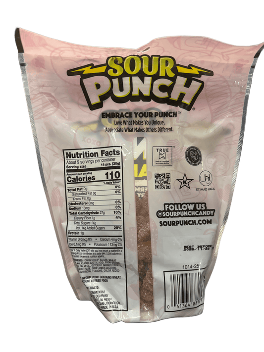 Sour Punch Hearts Valentines Candy Bag 9OZ - Jack Righteous