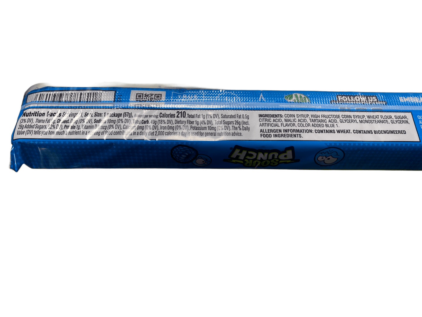 Sour Punch Straws 2OZ - U.S Edition - Jack Righteous