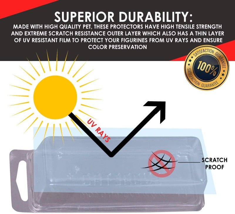 Star Wars & Gi - Joe 3.75 inch Action Figures loose - Collectibles Blisters Clamshell Case - PET Protector - Jack Righteous