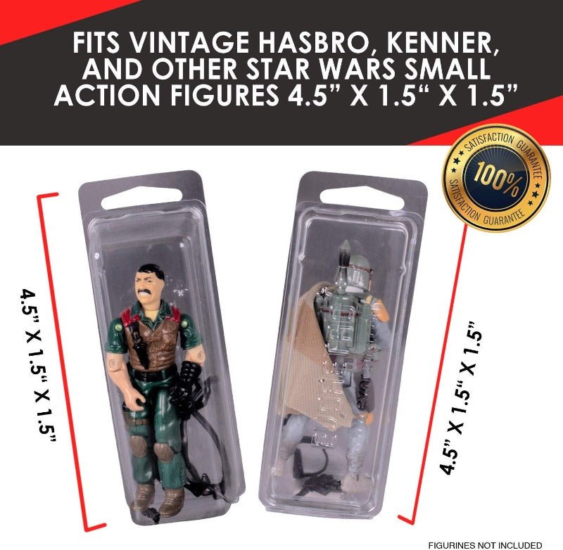 Star Wars & Gi - Joe 3.75 inch Action Figures loose - Collectibles Blisters Clamshell Case - PET Protector - Jack Righteous
