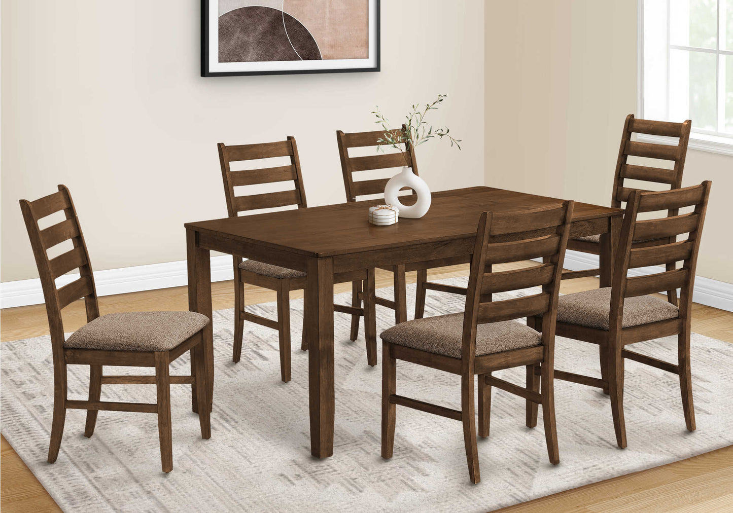 Table à manger en bois plaqué antique cerise - Monarch (I1354) - Jack Righteous