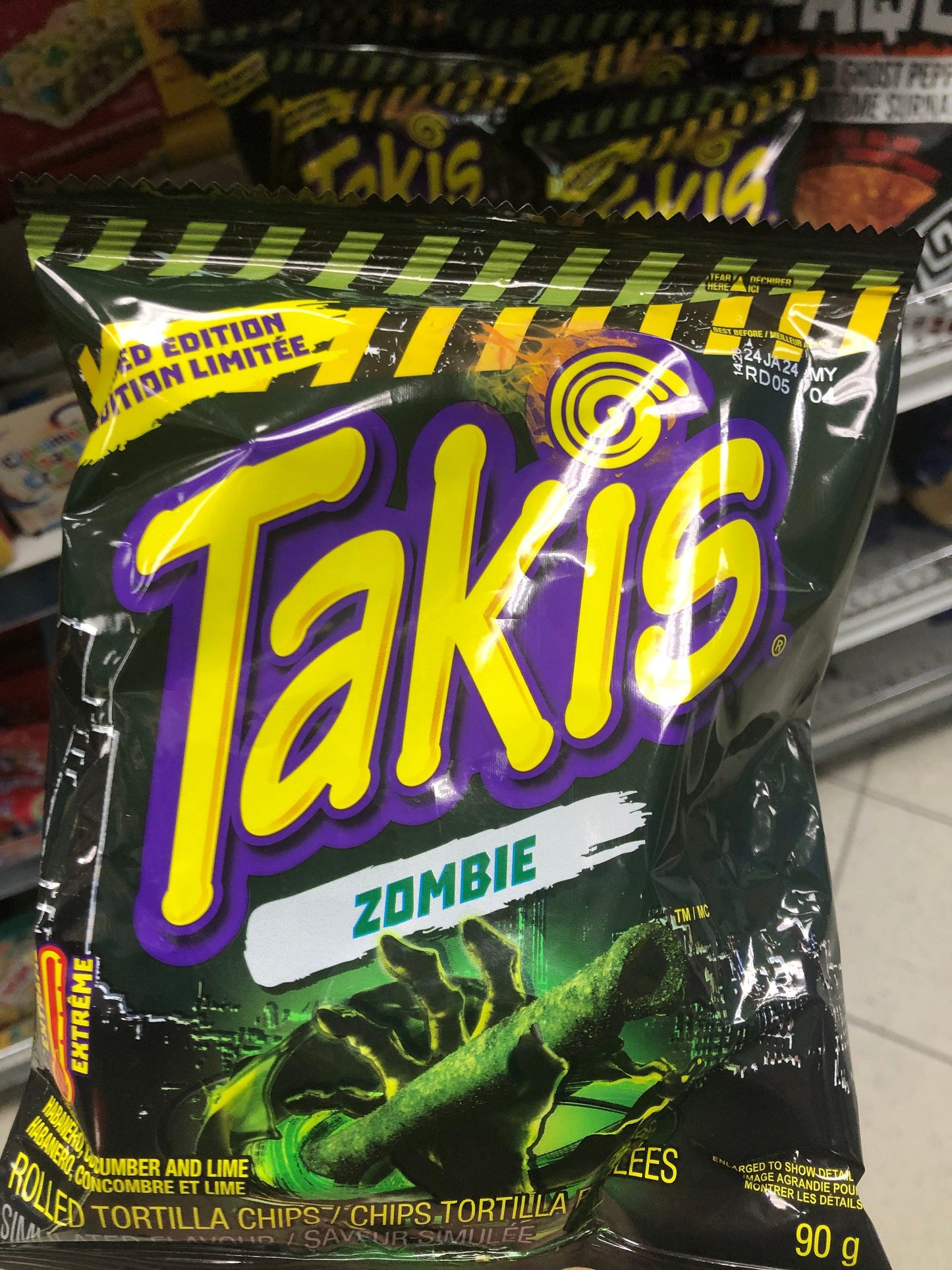 Takis Zombie Limited Edition - 90G