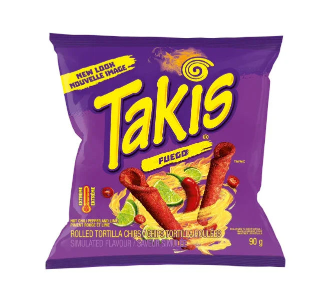 Takis Fuego Chips 90G - Canada Edition