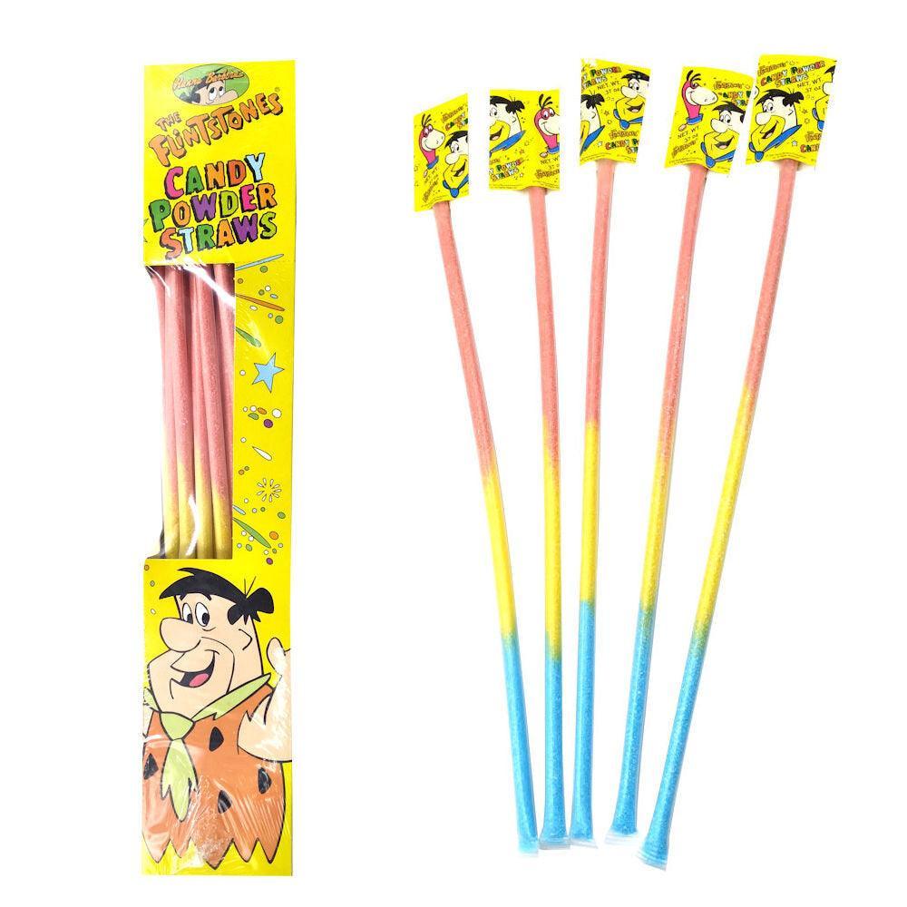 The Flintstones Candy Powder Straws