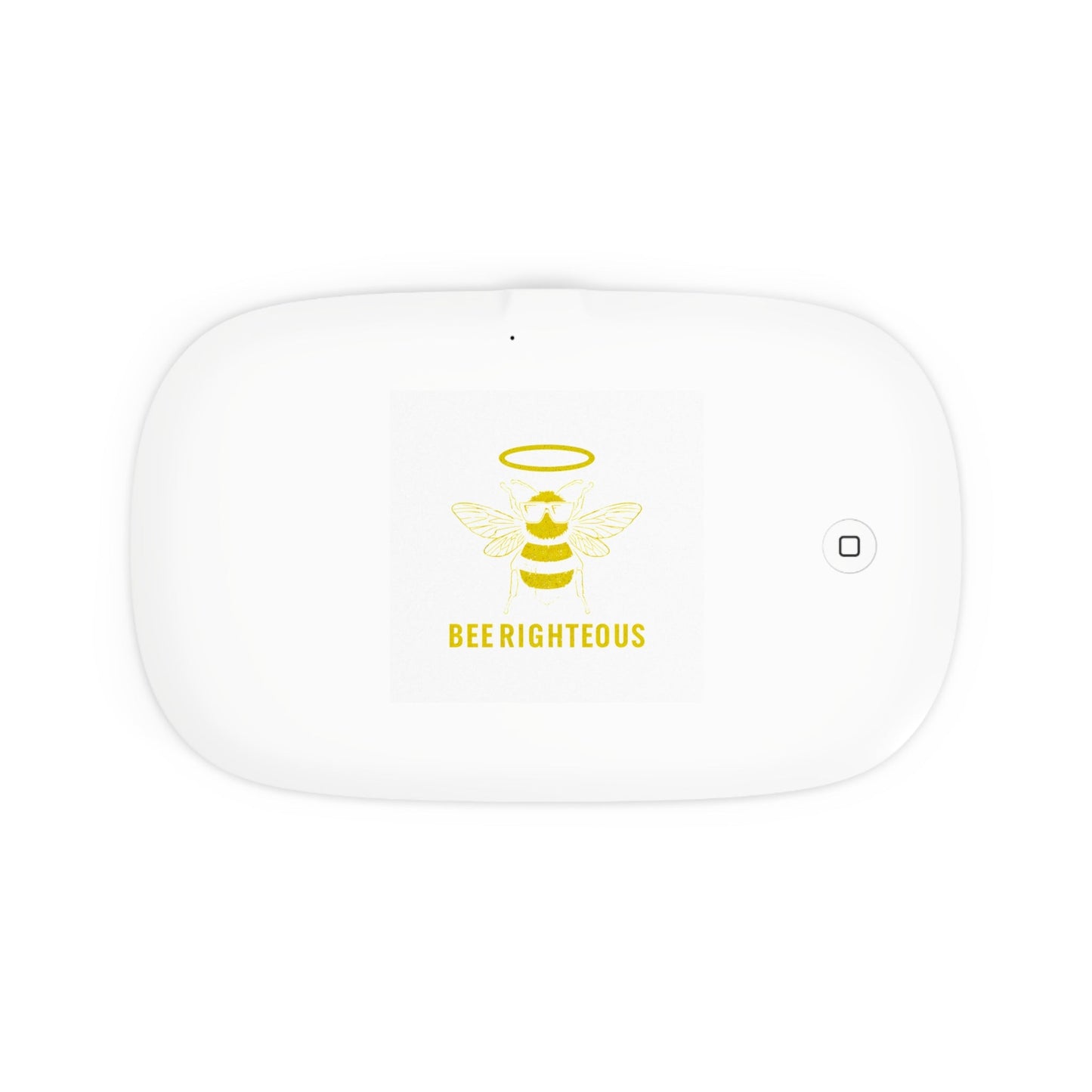 UV Phone Sanitizer & Wireless Charger - Bee Righteous Design, Eco - Friendly Gadget, Gift for Tech Lovers, Home Office Decor, - Jack Righteous