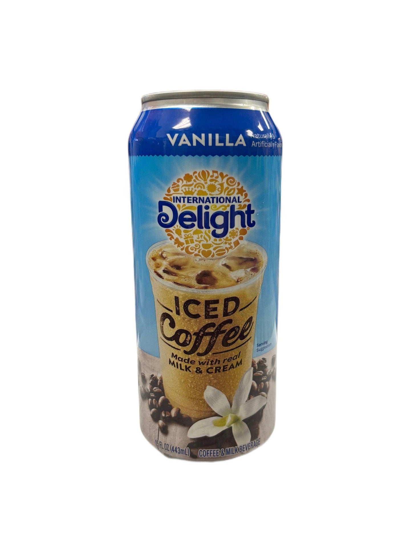 Vanilla International Delight Iced Coffee 443ML BB 12/24