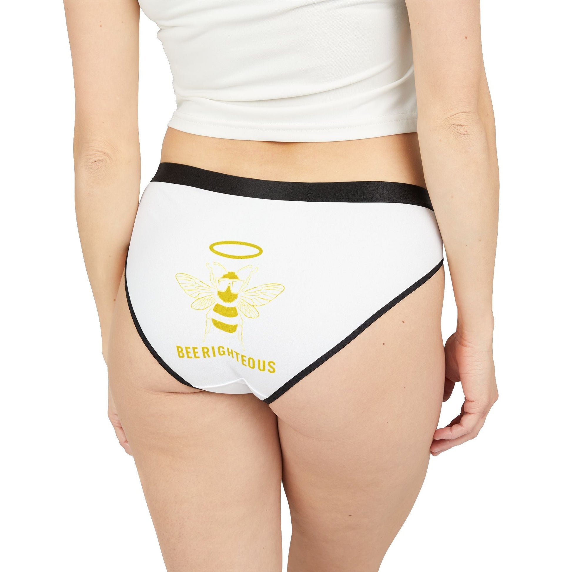 Women's Bee Righteous Underwear, Fun Lingerie, Cute Panties, Gift for Her, Comfy Knickers - Jack Righteous