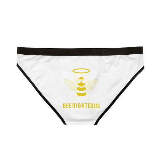 Women's Bee Righteous Underwear, Fun Lingerie, Cute Panties, Gift for Her, Comfy Knickers - Jack Righteous