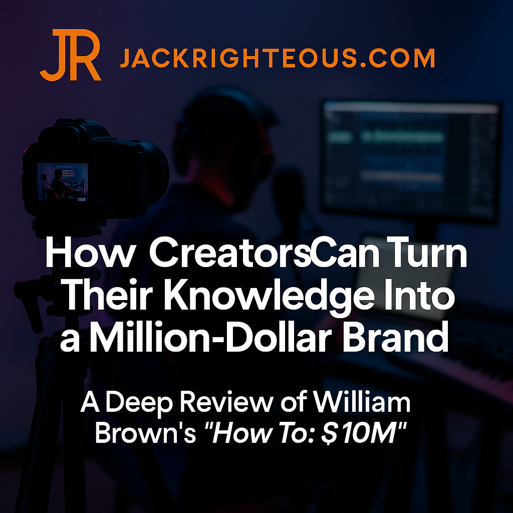 Creator-focused review of The $10M Blueprint and its business lessons for independent creators