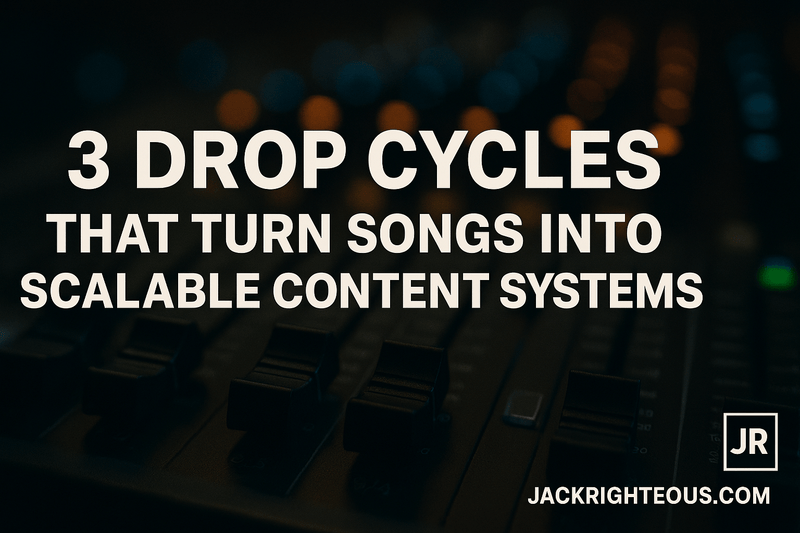 3 Drop Cycles That Scale Your AI Music Content - Jack Righteous