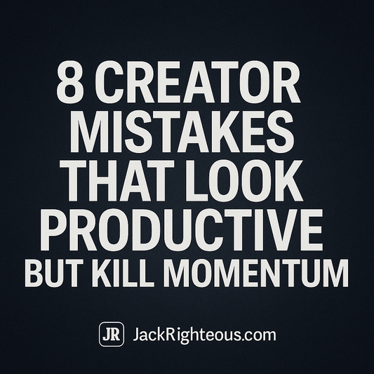 8 AI Creator Habits That Destroy Momentum - Jack Righteous