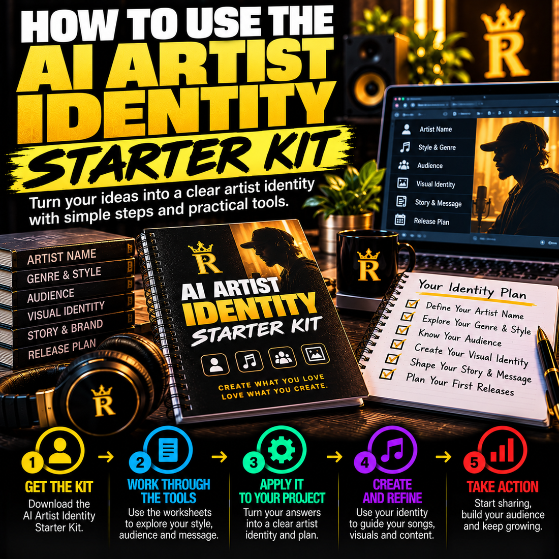 How to Use the AI Artist & Creator Identity Builder