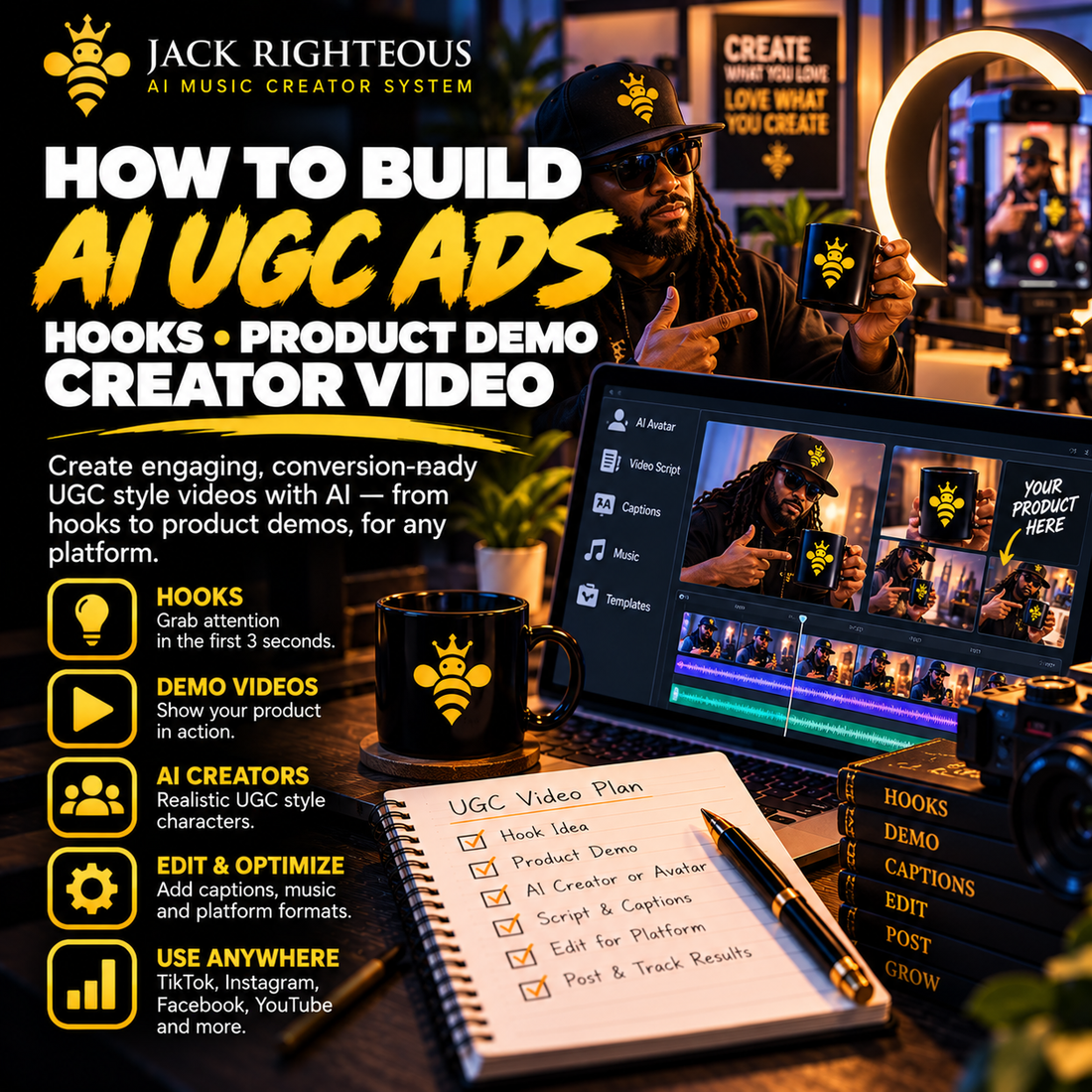 How to Build Better AI UGC Ads — JackRighteous.com article cover