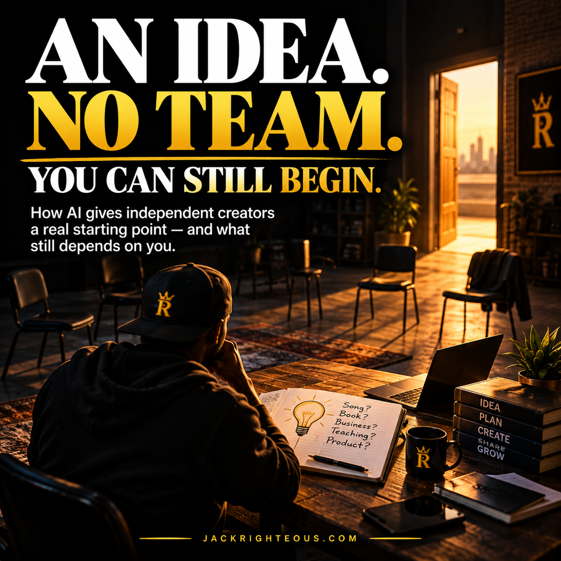 The Person With an Idea but No Team: Why AI Changes Who Gets to Begin