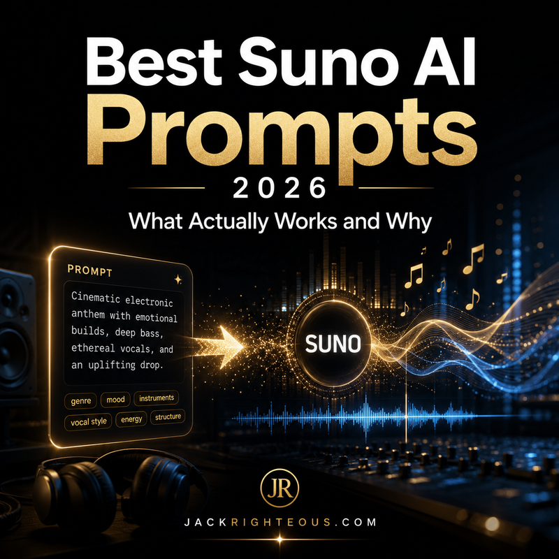 Best Suno AI prompts 2026 guide with seven practical song examples and a prompt formula
