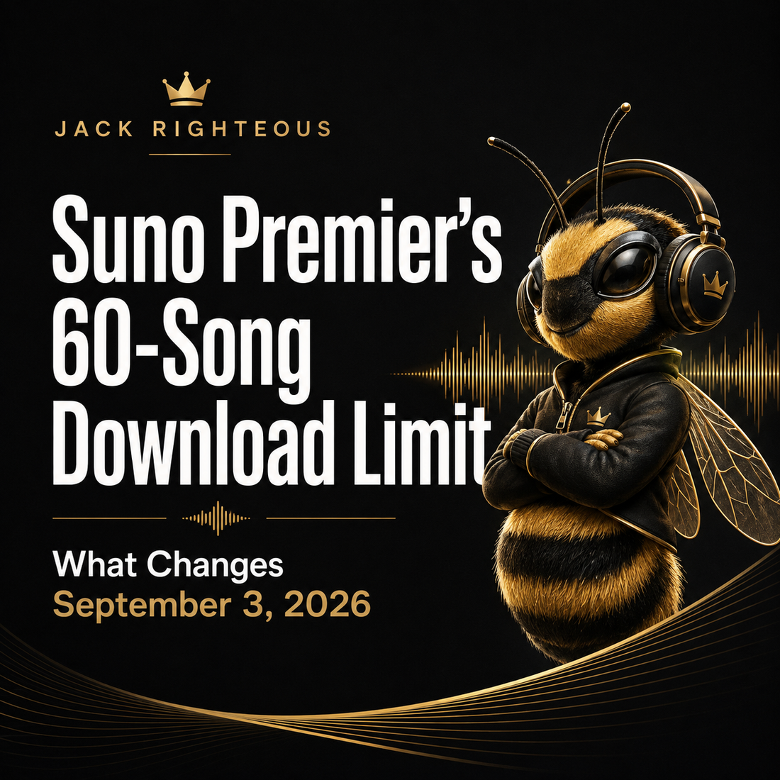 Suno Premier’s 60-Song Download Limit: What Changes September 3, 2026