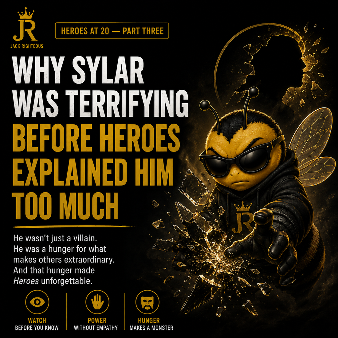 Why Sylar Was Terrifying Before Heroes Explained Him Too Much