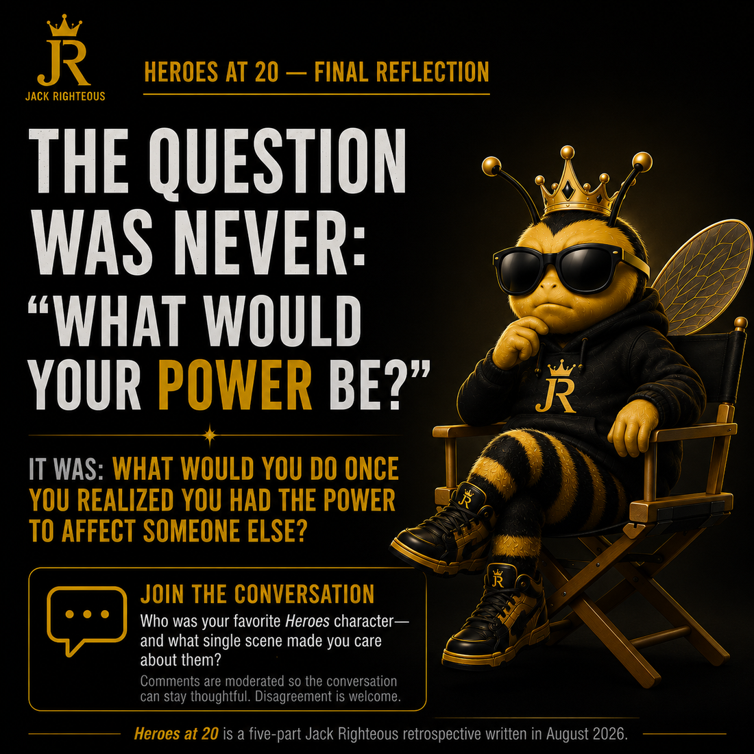 Heroes at 20: What the Show Was Really Asking Us About Being a Hero