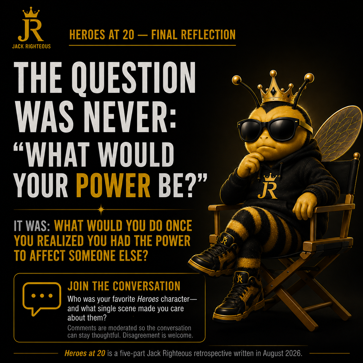 Heroes at 20: What the Show Was Really Asking Us About Being a Hero