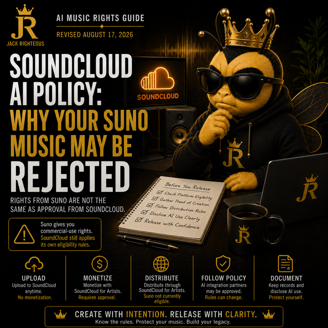 Rejected by SoundCloud: Lessons for AI Music Creators
