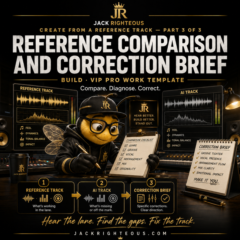 How to Compare an AI Song to a Reference Track: Producer Correction Brief