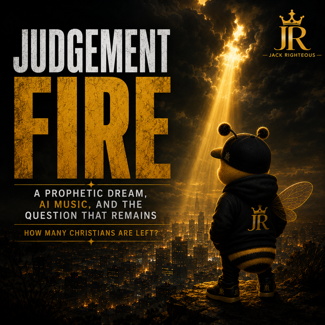 Bee Righteous reflects on a prophetic childhood dream, Judgement Fire, AI music and the question of how many Christians remain.