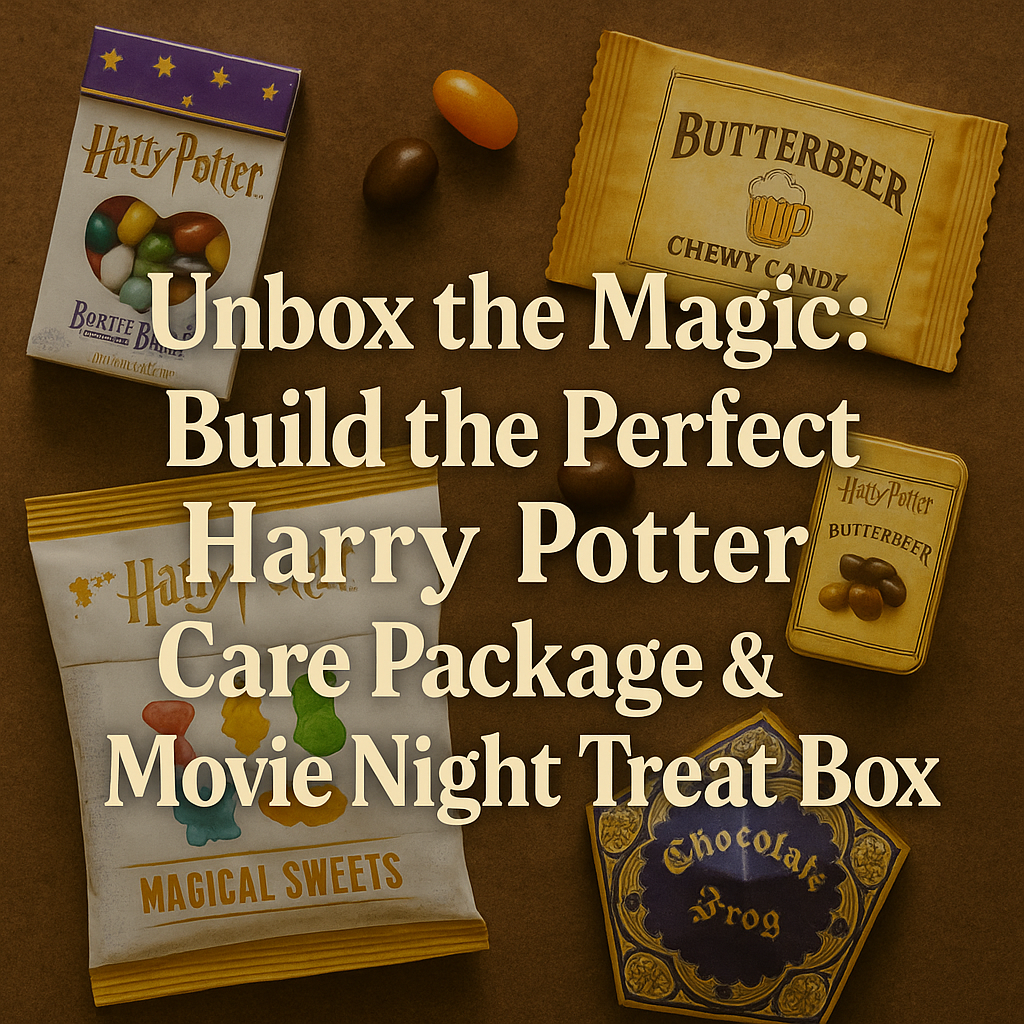 Unbox the Magic: Build the Perfect Harry Potter Care Package & Movie Night Treat Box