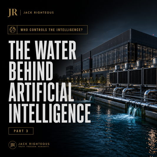 AI data centre with cooling pipes and water infrastructure representing the water required to support artificial intelligence
