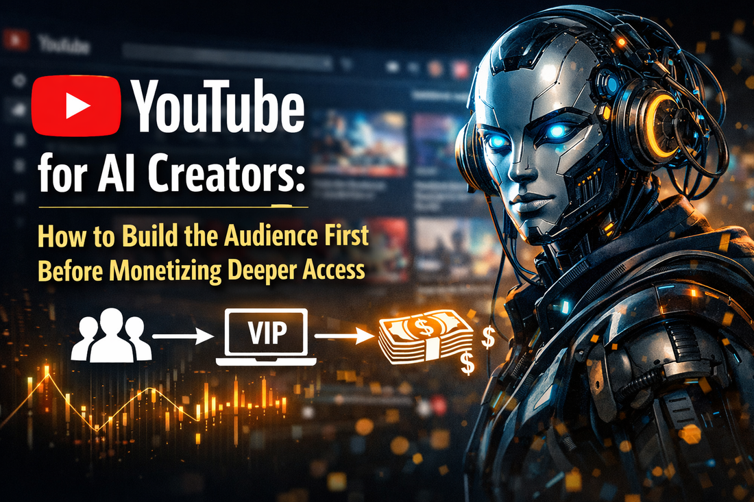 YouTube for AI Creators: Build an Audience Before Monetizing Direct-to-Fan