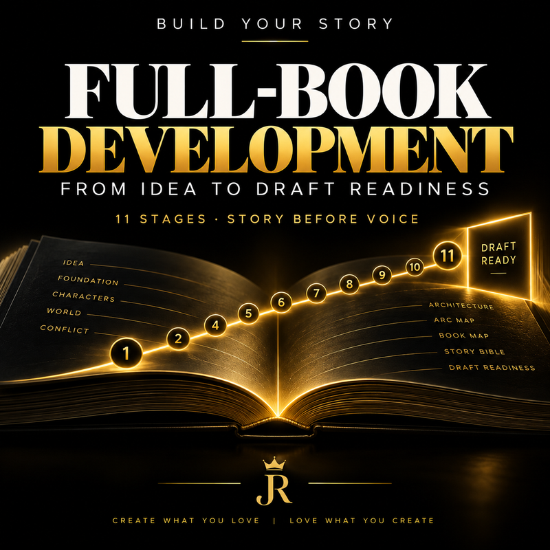 Build Your Story: A Full-Book Story Development Framework